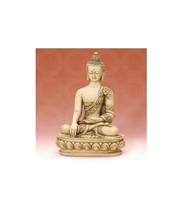 White Figure Buddha Medium 7.5 WF758