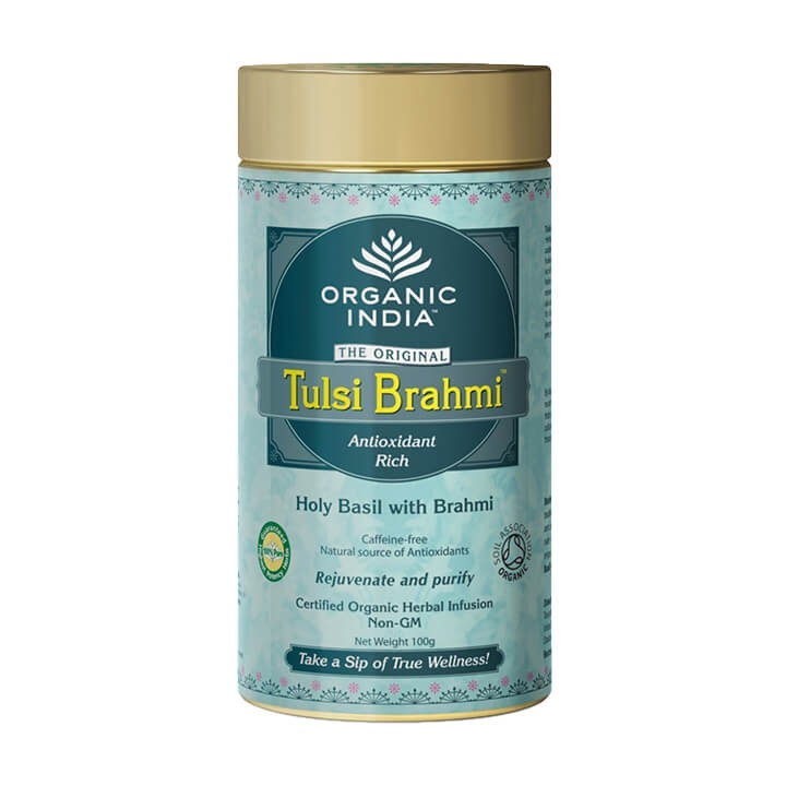 Herbata Brahmi Tulsi Tea 100g sypana Organic India