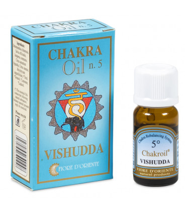 Olejek 5 Czakra Gardła Vishuddha 10 ml Sabatini Fiore D'Oriente
