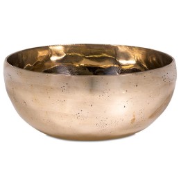 Misa grajaca tybetańska Shanti mieniąca się złotem 600-750 g średnica ok. 14-15 cm
