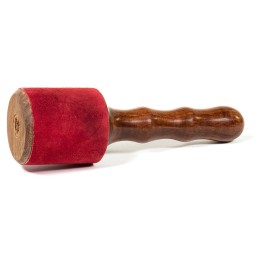 Malet do grania na misach tybetańskich z zamszową końcówką średnica 6cm długość 19 cm