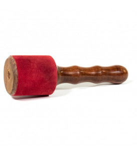 Malet do grania na misach tybetańskich z zamszową końcówką średnica 6cm długość 19 cm