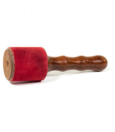 Malet do grania na misach tybetańskich z zamszową końcówką średnica 6cm długość 19 cm