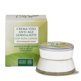 Krem do twarzy z dziką różą na dzień & noc Organic Anti Age 50 ml Bio Lady