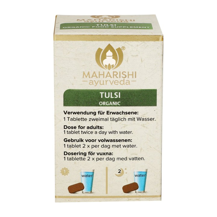 BIO Tulsi - Święta Bazylia, 60 tabletek, 30g, Maharishi Ayurveda