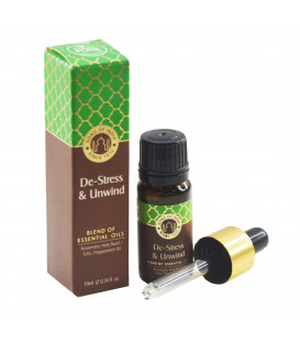 Kompozycja olejków eterycznych Anti Stress & Odprężenie w butelce z zakraplaczem 10ml Song of india