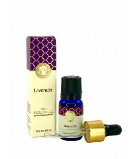Olejek eteryczny z aplikatorem - Lawenda (lavandula angustifolia), 10 ml. Luxurious Veda Song of India
