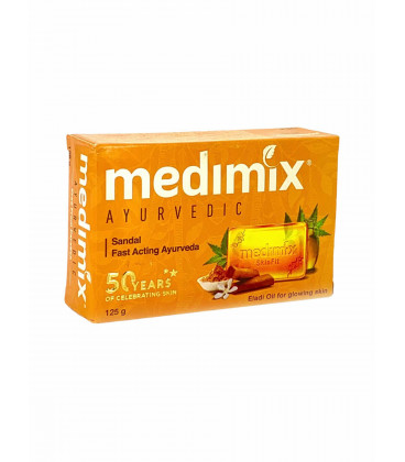 Ajurwedyjskie Mydło Sandałowe (dla skóry z niedoskonałościami) 125g Medimix