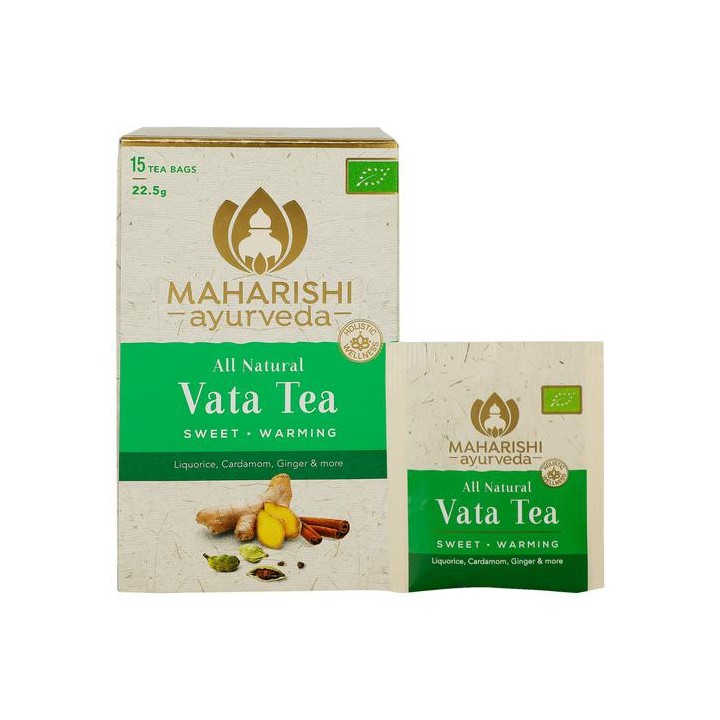 Herbata Vata Tea organiczna, 15 torebek Maharishi