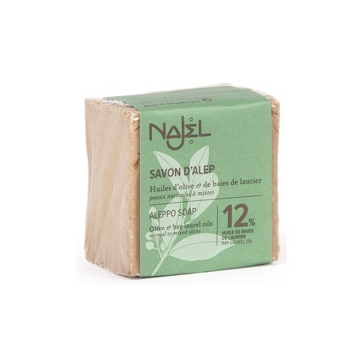 Mydło oliwkowo-laurowe Aleppo 170g (12% oleju laurowego) Najel