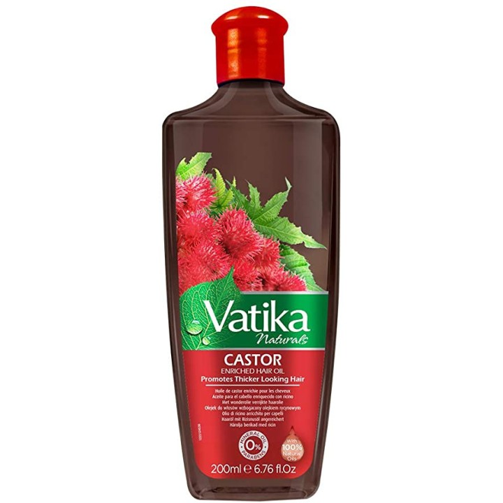 Olejek rycynowy do włosów Enriched Hair Oil 200ml  Vatika Naturals
