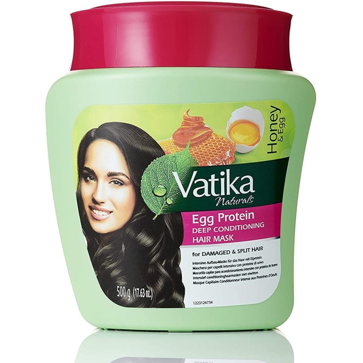 Maska do włosów Proteiny Jajeczne Vatika 500g. Dabur