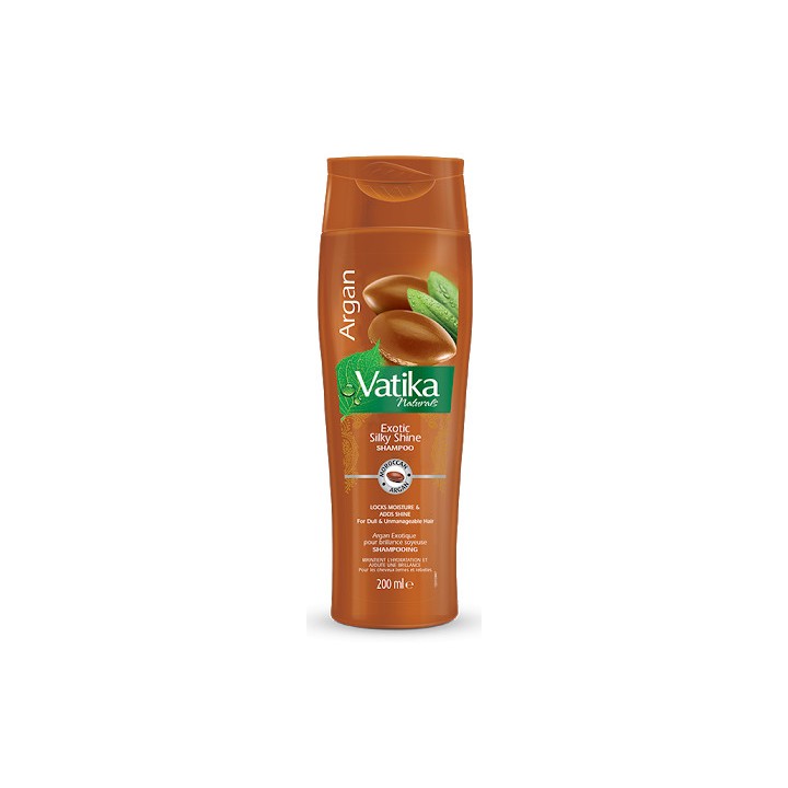 Szampon Arganowy 200ml Vatika Dabur - Włosy Farbowane & Zniszczone