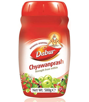 Chyavanprash 500g Dabur (Chyawanprash) - pasta wzmacniająca odporność