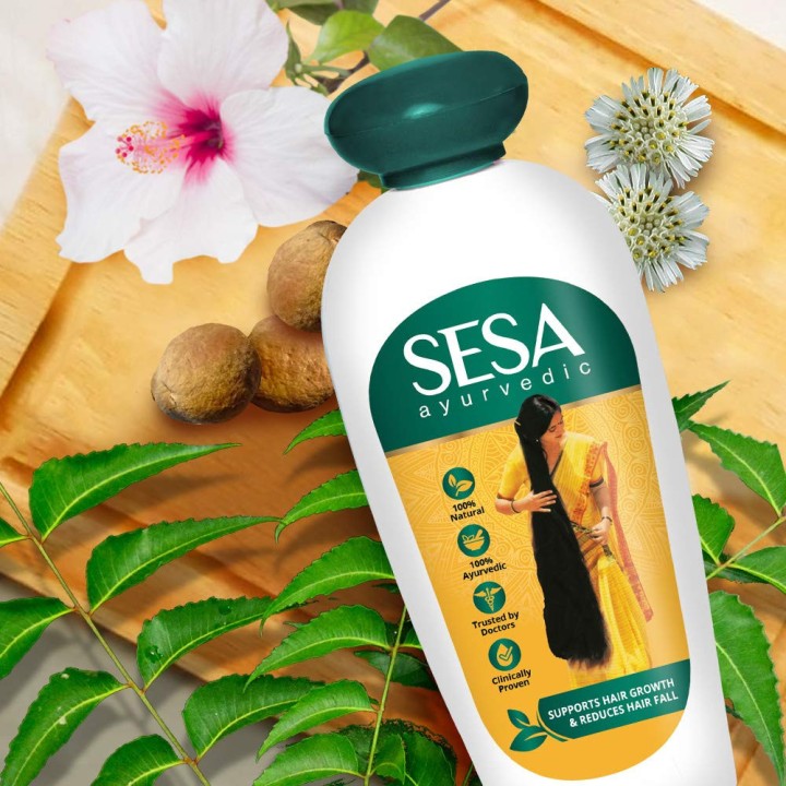 Olejek do włosów Sesa Ayurvedic Hair Oil 200ml - receptura na wypadające włosy - Nowa edycja
