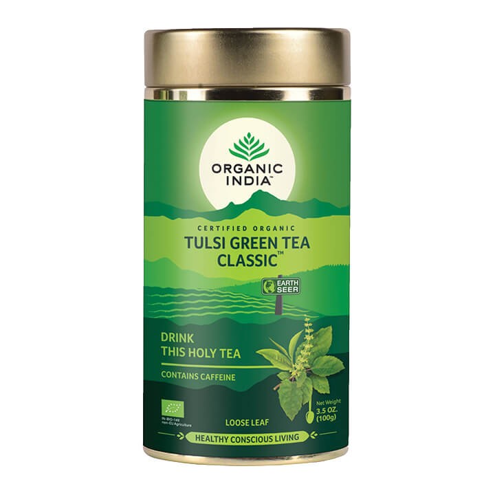 Herbata Green Tulsi Tea 100g sypana Organic India