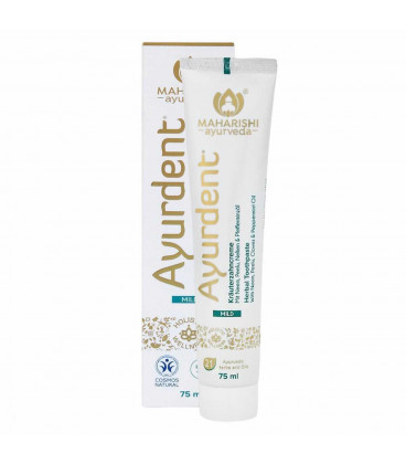 Ayurdent 20 ziół - łagodna pasta do zębów z neem i triphalą  75 ml PREMIUM Maharishi Ayurveda