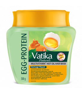 Maska do włosów Proteiny Jajeczne Multivitamin Hot Oil 500g Vatika Dabur