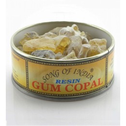 Naturalne kadzidło do spalania żywica Gum Copal, puszka 60g. Song of India