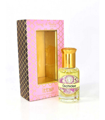 10 ml. Luxurious Veda Perfume Oil in Roll-On Glass Bottles LV11CC Orchidee