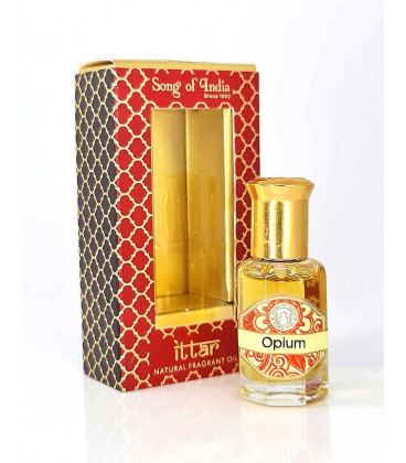 10 ml. Luxurious Veda Perfume Oil in Roll-On Glass Bottles LV11CC Opium