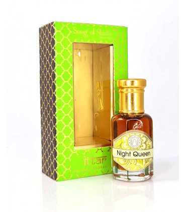 10 ml. Luxurious Veda Perfume Oil in Roll-On Glass Bottles LV11CC Night Queen