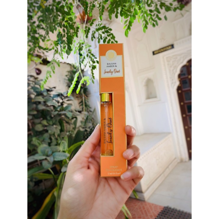 12 ml. Prive Collection Eau de Parfum Room Spray in Bottle PVEDP12 Smoky Oud& Balsam Amber