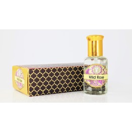 Olejek perfumowany roll-on - Wild Rose - 10 ml. Luxurious Veda - Song of India