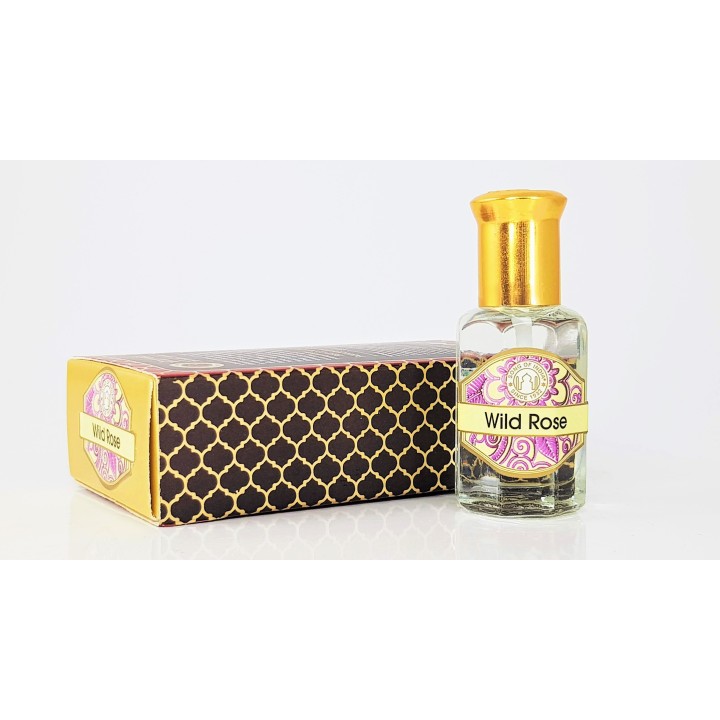 Olejek perfumowany roll-on - Wild Rose - 10 ml. Luxurious Veda - Song of India