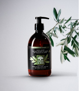 Mydło w płynie Aleppo BIO 20% Olejku Laurowego 80% Oliwy z Oliwek Extra Virgin 500ml Olive & Moi