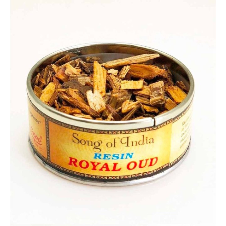 Naturalne kadzidło do spalania Royal Oud (drewno agarowe), saszetka 25g. Song of India
