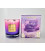 200 g. Healing Stones Scented Candle in Glass Jar HSCA200 Amethyst Crystal