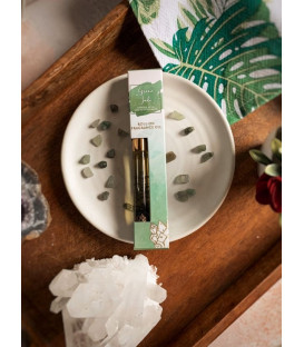 10 ml. Healing Stones Roll-On Perfume Oil in Tubular Glass Bottle HSRL10 Selenite Crystal