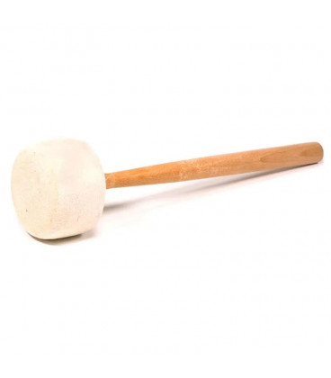 Felt stick Singing Bowls L -- 180 g  32x8 cm