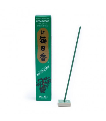 Kadzidła japońskie Cedarwood Drzewo Cedrowe 20g Morning Star