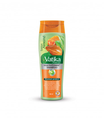 Vatika Nat Almond MutiVit Shamp 400ml-UK