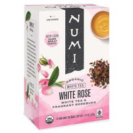 Herbata BIO White Rose Biała Róża 18 torebek Numi Tea Organic