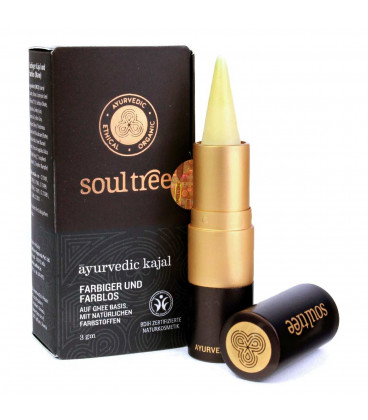 Kajal BIO BEZBARWNY 3 g SoulTree Ayurvedic BDIH certyfikat ekologiczności