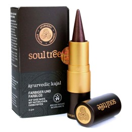 Kajal BIO kolor JASNY BRĄZ 3g SoulTree Ayurvedic BDIH certyfikat ekologiczności