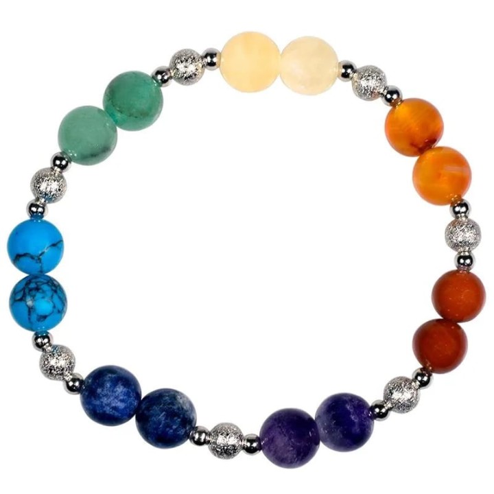 7 Chakra bracelet elastic ±0.7cm