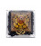 Piramida Orgonit Czarny Turmalin z symbolem OHM rozmiar 7x7x6