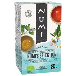 Zestaw Herbat BIO Numi's Collection 9 różnych smaków! 18 torebek Numi Organic Tea
