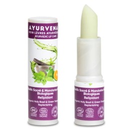 BIO Balsam do Ust, Święta Bazylia & Mandarynka, Lip balm 3.5g Ajurvenat