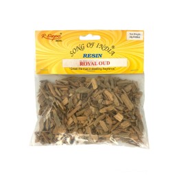 Naturalne kadzidło do spalania OUDH WOOD (drewno agarowe) 25g Song of India