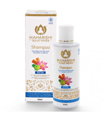 Ziołowy szampon do włosów cienkich i delikatnych Pitta 200 ml PREMIUM Maharishi Ayurveda(BDIH)