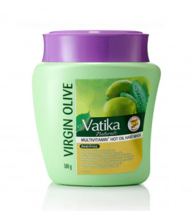 Dogłębnie Wzmacniająca Maska z HENNĄ i MIGDAŁAMI do Włosów Vatika 500 ml Dabur
