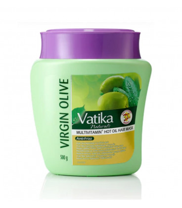 Dogłębnie Wzmacniająca Maska z HENNĄ i MIGDAŁAMI do Włosów Vatika 500 ml Dabur