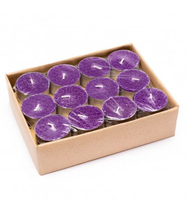 Zapachowe podgrzewacze Kwiat Życia o zapachu Lawendy, 12szt. - Fair Trade, Yogi & Yogini
