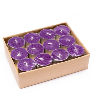 Zapachowe podgrzewacze Kwiat Życia o zapachu Lawendy, 12szt. - Fair Trade, Yogi & Yogini