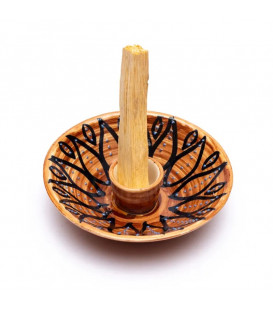 Podstawka ceramiczna do drewienek Palo Santo 12.5x3.5 cm. 160g.